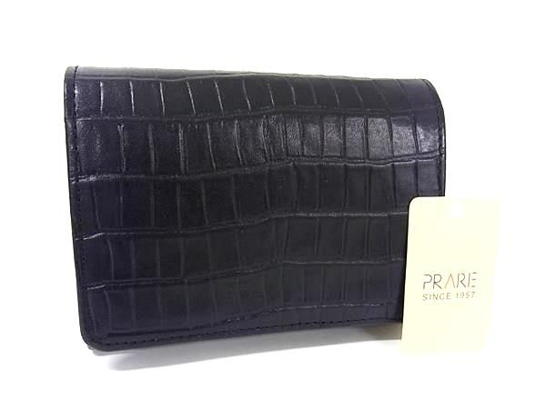PRARE プレリー　トバログ　財布 PRAIRIE（プレリー）1957】Craft Croco（クラフトクロコ