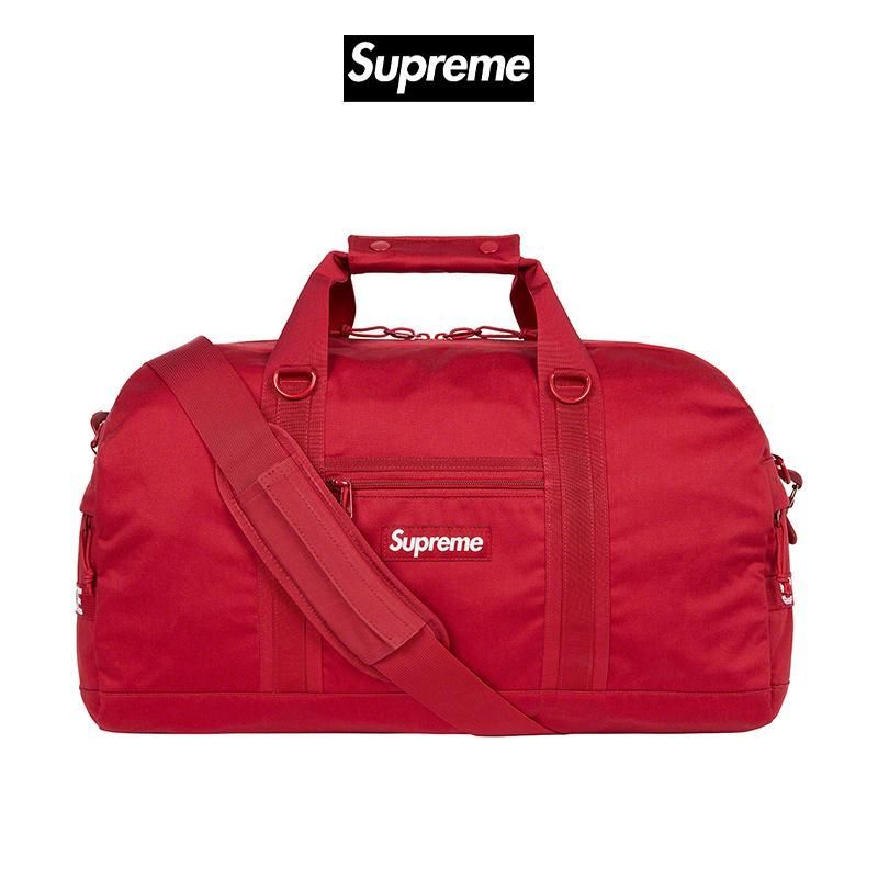 正規品 シュプリーム ダッフルバッグ Supreme Field Duffle Bag Red