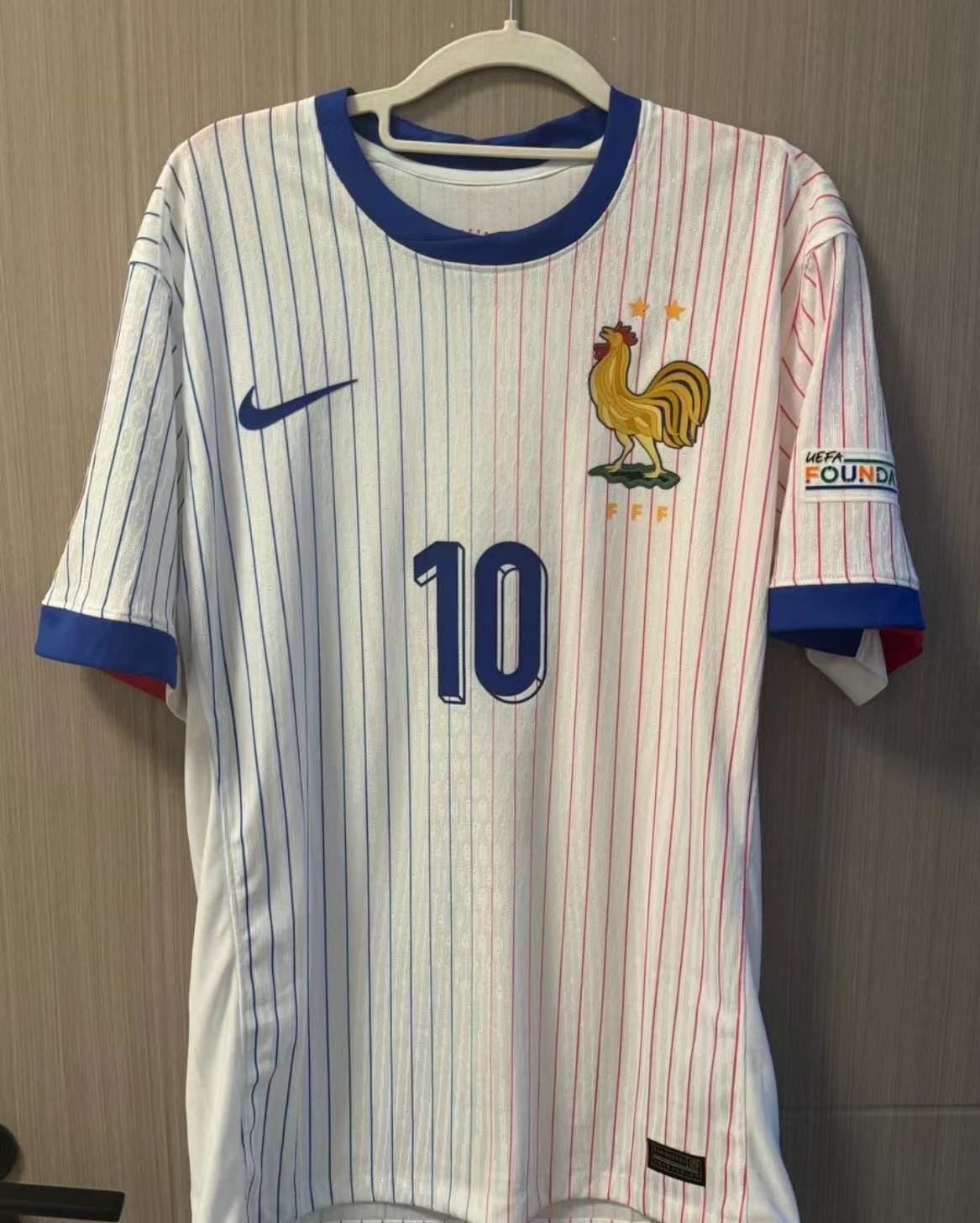 フランス代表 2024 ホーム 半袖レプリカユニフォーム 10