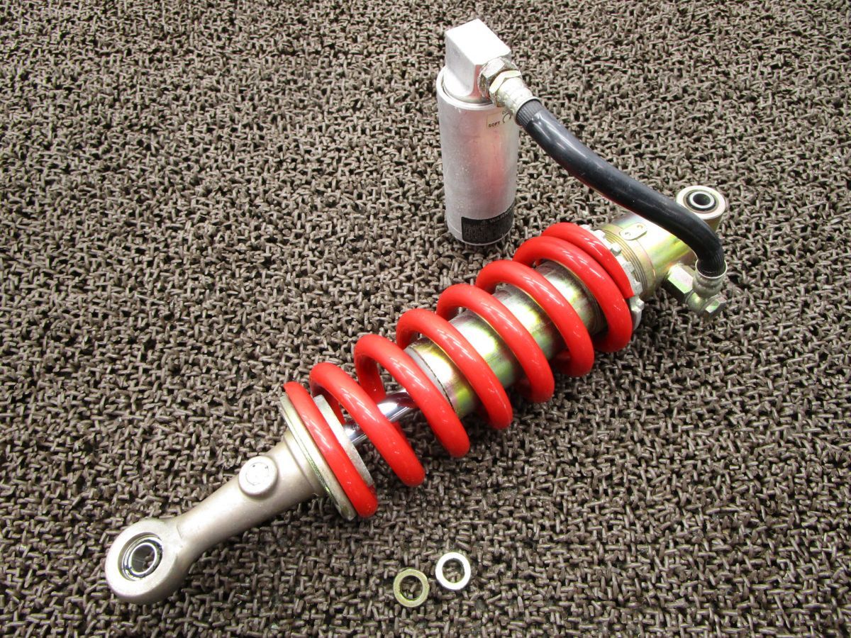 トライアンフ スピードトリプル955i リアサスペンション ▲V864！TE508 【 M 】 TRIUMPH Speed Triple 動画有 インジェクション