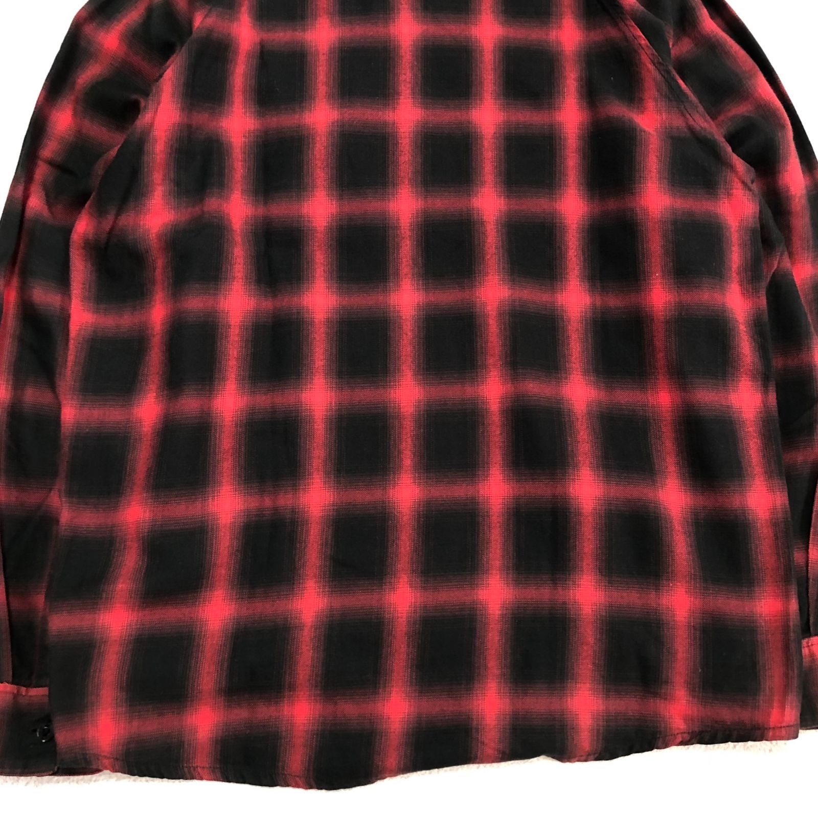 CHALLENGER L/S CHECK WORK SHIRT ワークシャツ オープンカラー