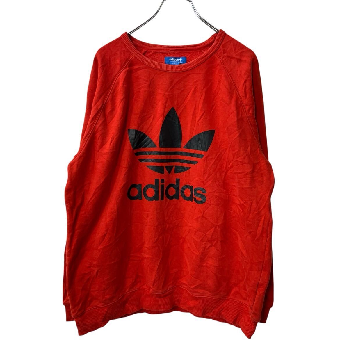 adidas カラフルロゴ スウェット トレーナー スウェット 刺繍カラフルロゴスウェット レディース