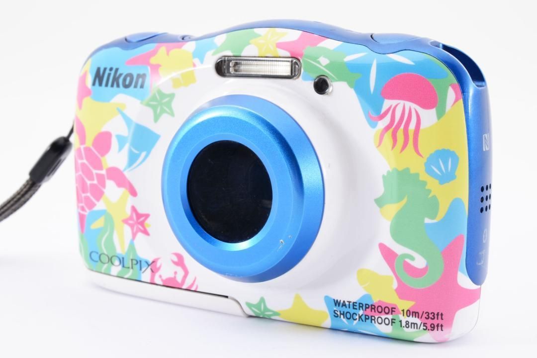 ✨完動品✨Nikon ニコン COOLPIX クールピクス W100 マリン コンパクト