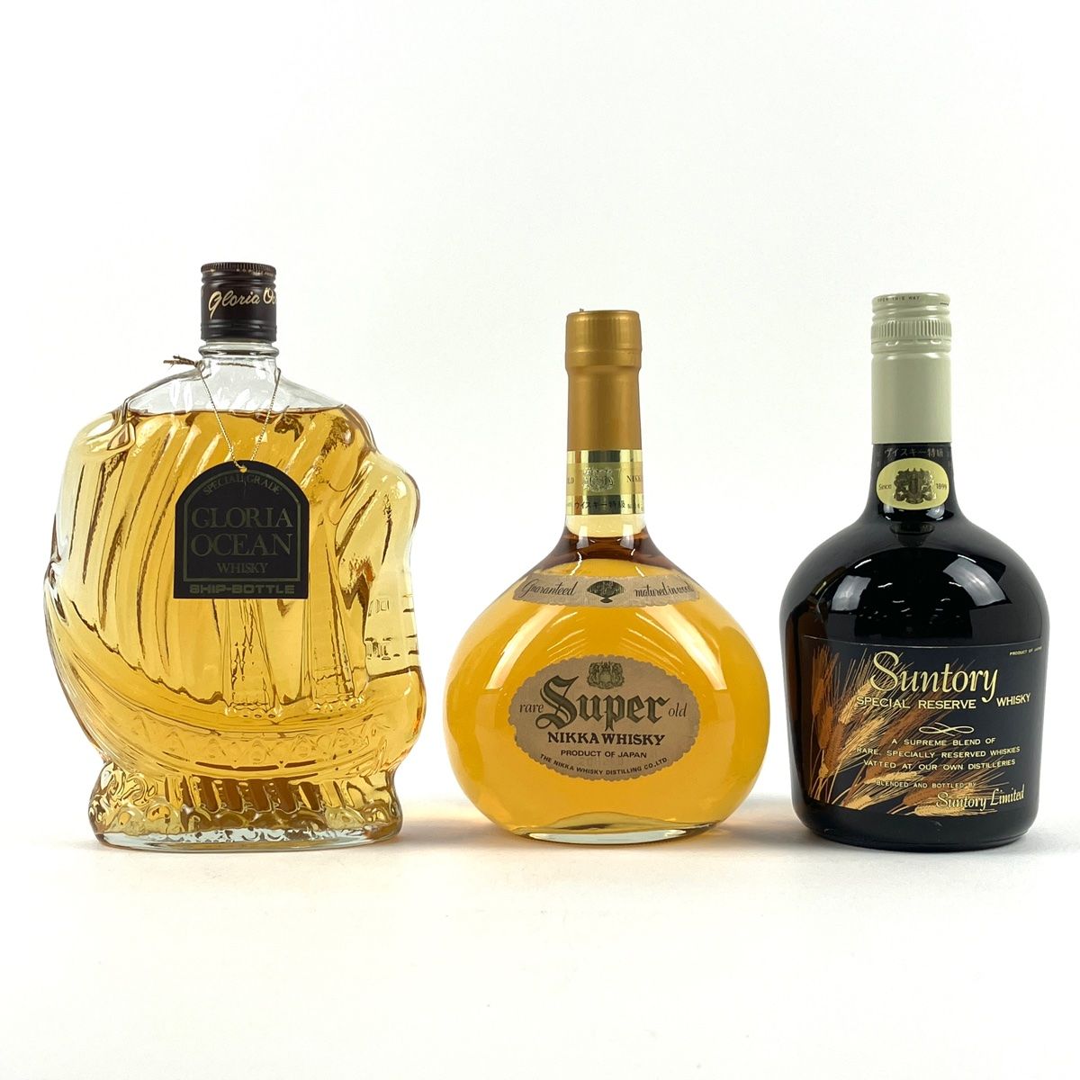【★古酒セット★】ニッカ・サントリー オールドボトルセット ☆古酒セット☆】ニッカ・サントリー 折り畳ま オールドボトルセット