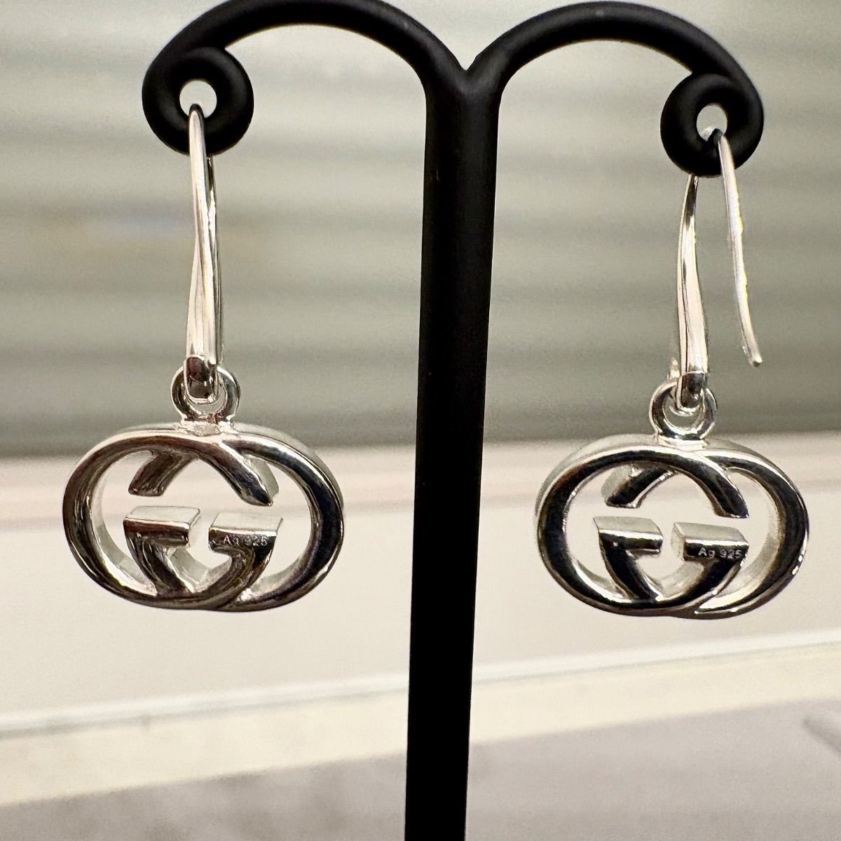 グッチ インターロッキングG ピアス シルバー925 GUCCI