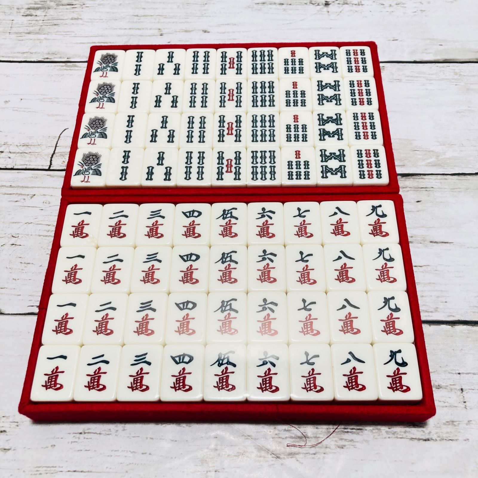 未使用 藝夢堂 ジャンボ牌 高級麻雀牌 雪印 限定品】麻雀牌 藝夢堂 雪印 ジャンボ牌 未使用 限定2000台