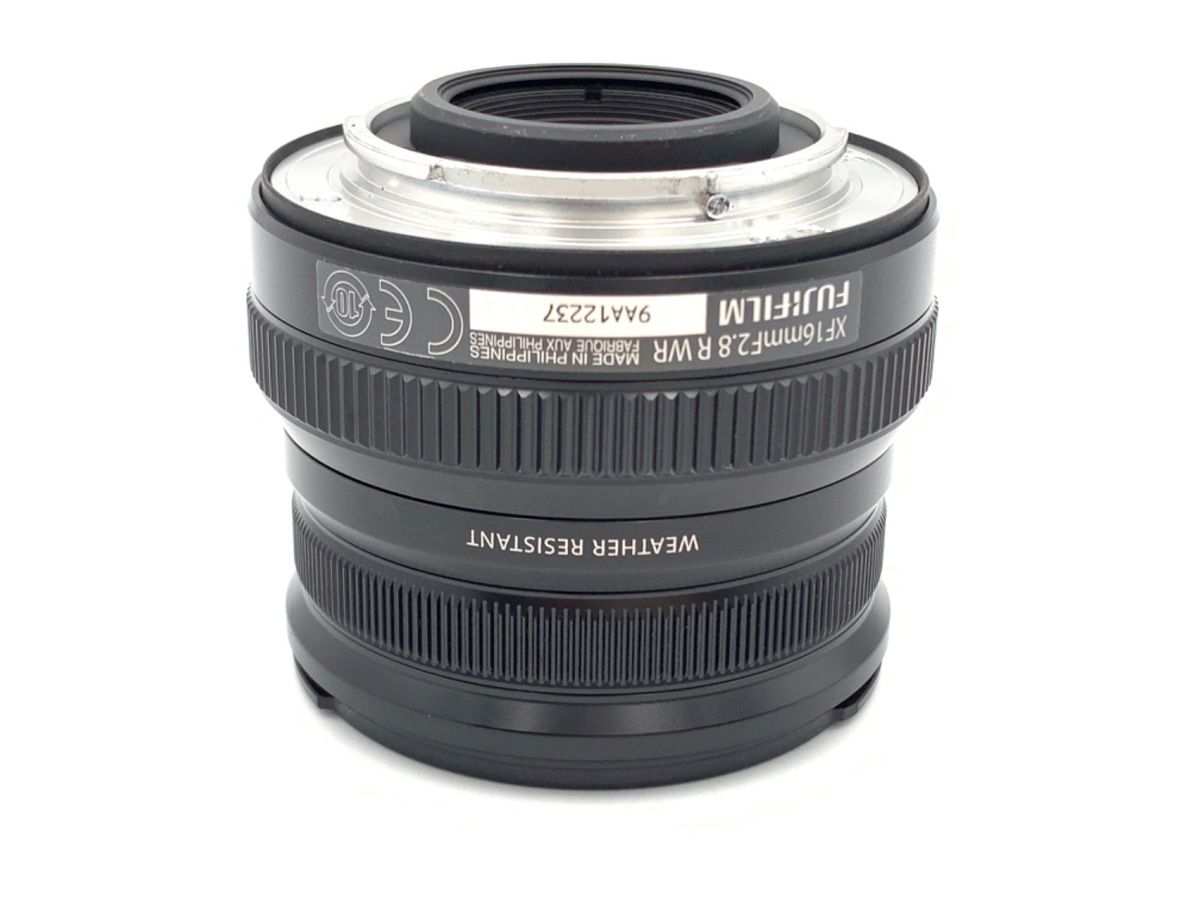 中古】 【美品】 フジフイルム XF16mm F2.8 R WR ブラック 中古】 【美品】 フジフイルム XF16mm F2.8 R WR ブラック