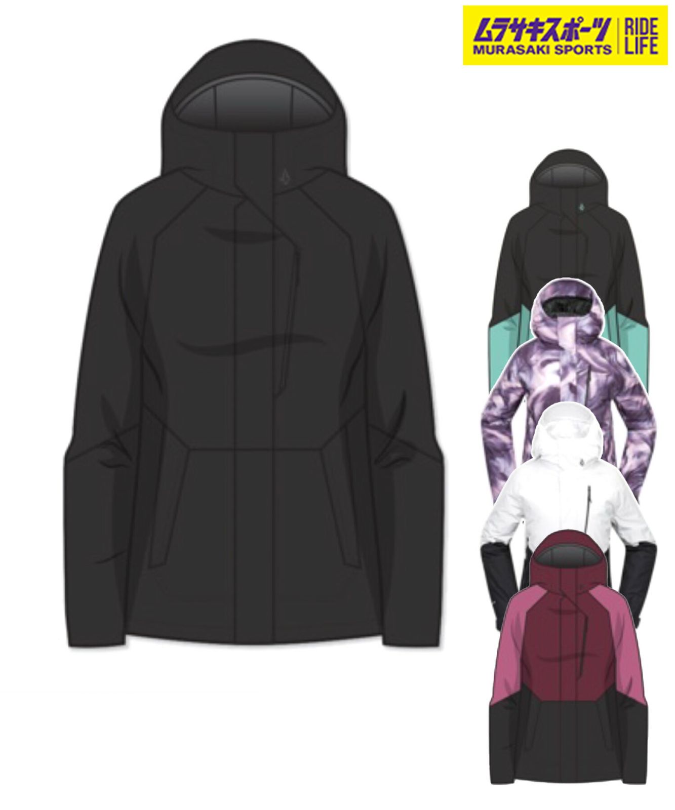 新品タグ付き】ICEPARDAL アイスパーダル スノボウェア XS 9号 マルチ