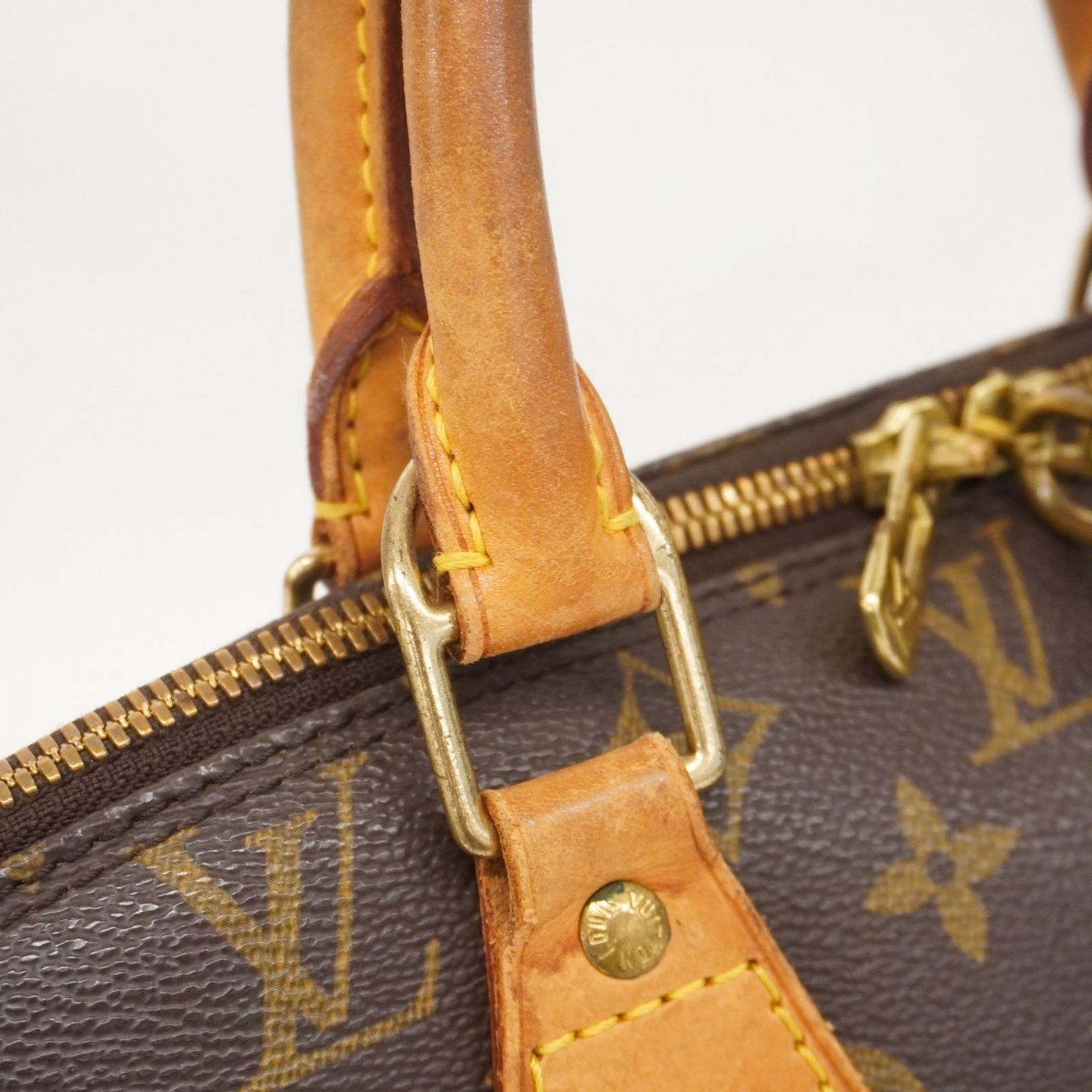 美品 ルイヴィトン M51130 モノグラム ハンドバッグ ブラウン ルイ・ヴィトン LOUIS VUITTON アルマ M51130 ブラウン
