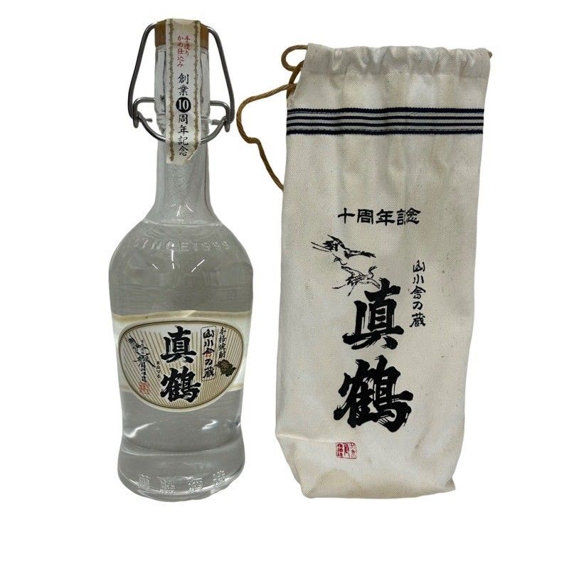 焼酎 真鶴 創業10周年記念 720ml 35度 万膳酒造 袋 【未開栓