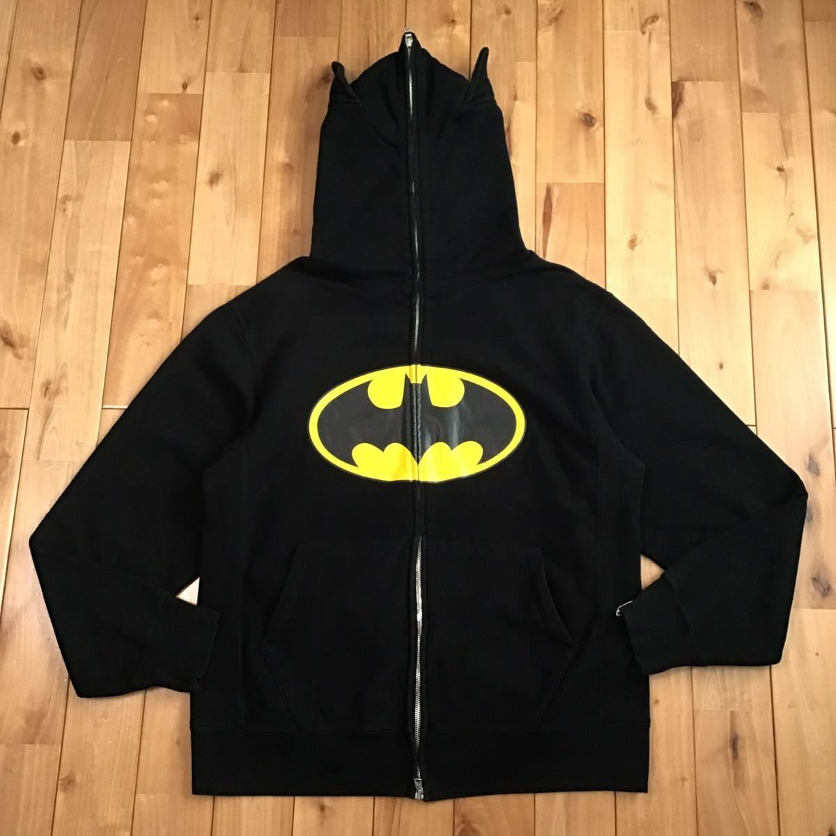 DC Comics × BAPE Batman フルジップ パーカー Mサイズ black a 