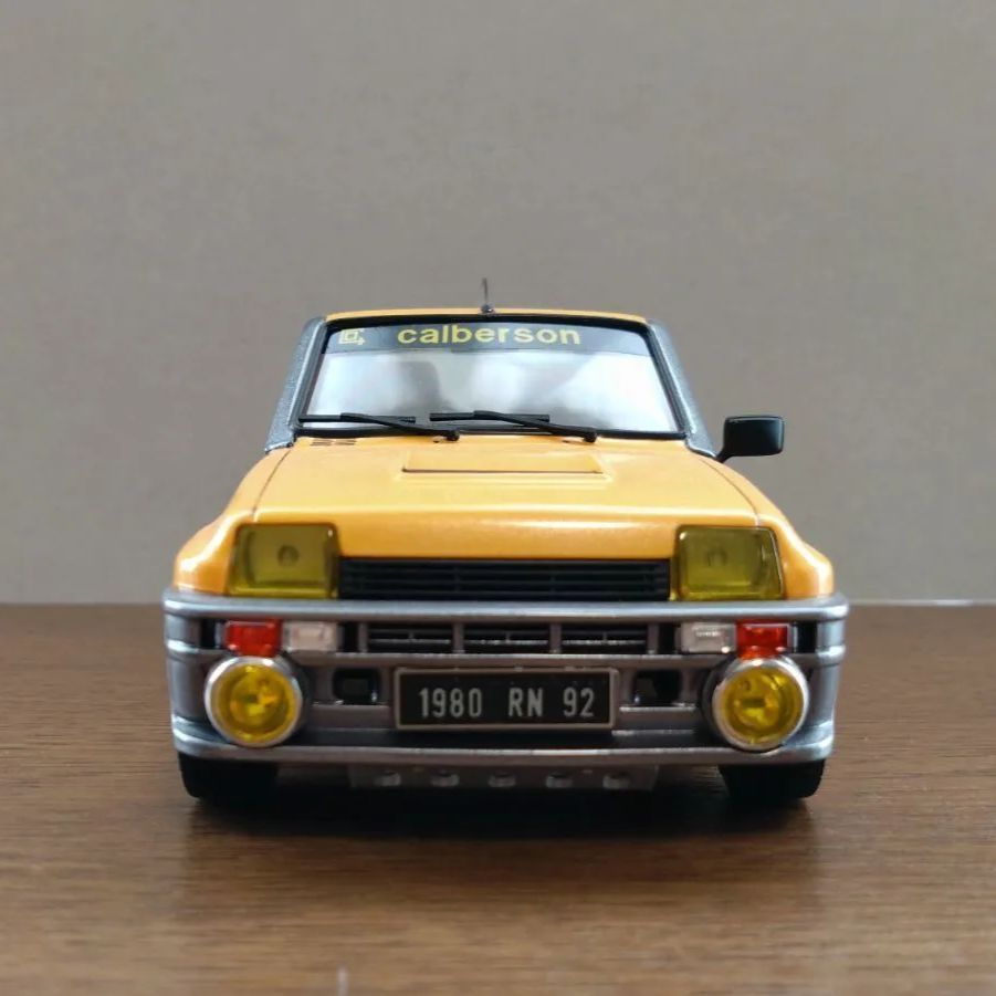 タミヤ 1/24 ルノー5 ターボ プラモデル完成品 - メルカリ