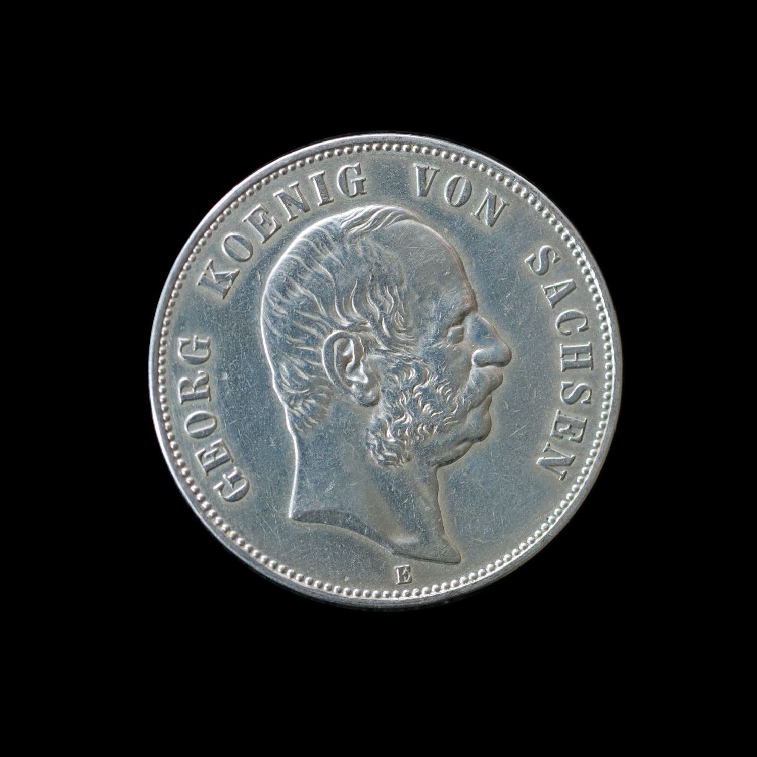 GERMANY ドイツ ザクセン ゲオルク1世 1902 04 5Marks 1903 5マルク 銀貨