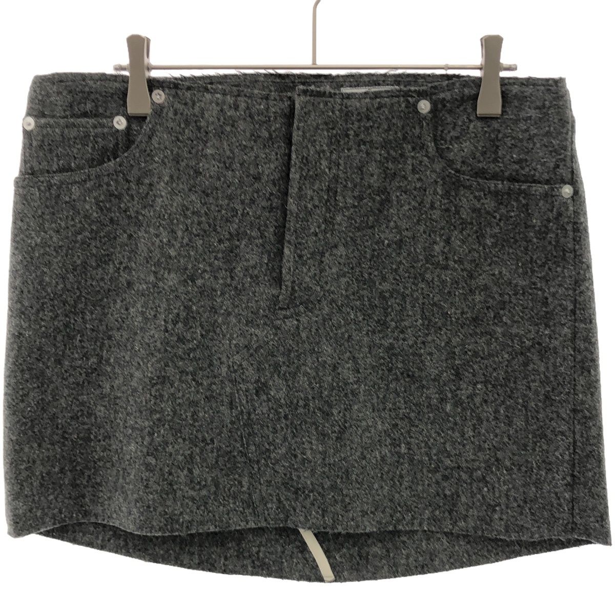 MADISON BLUE マディソンブルー 22AW フェルトウールミニスカート 