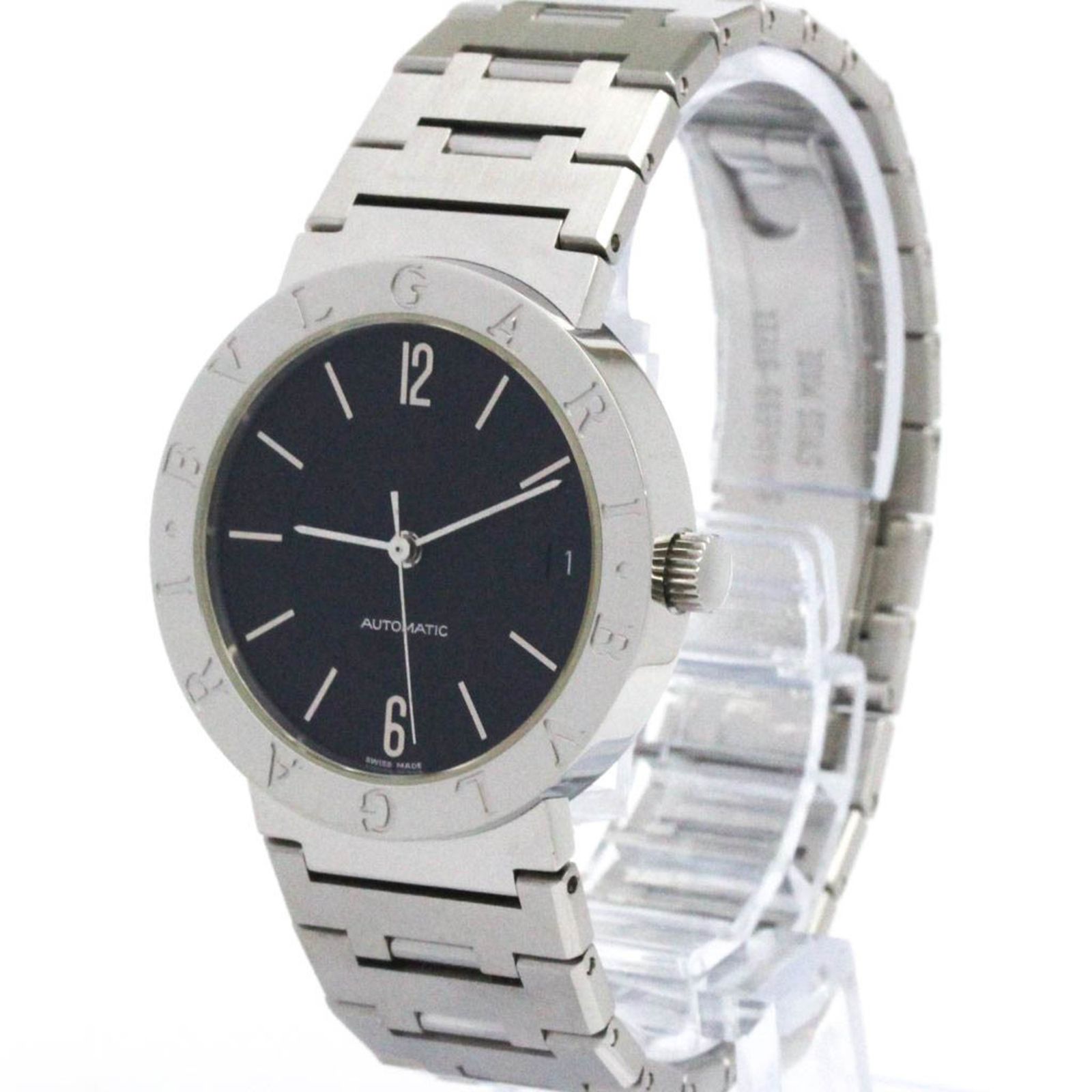 ブルガリ BVLGARI ブルガリブルガリ ステンレススチール 自動巻き メンズ 時計 BB33SS AUTO 外装仕上げ済み