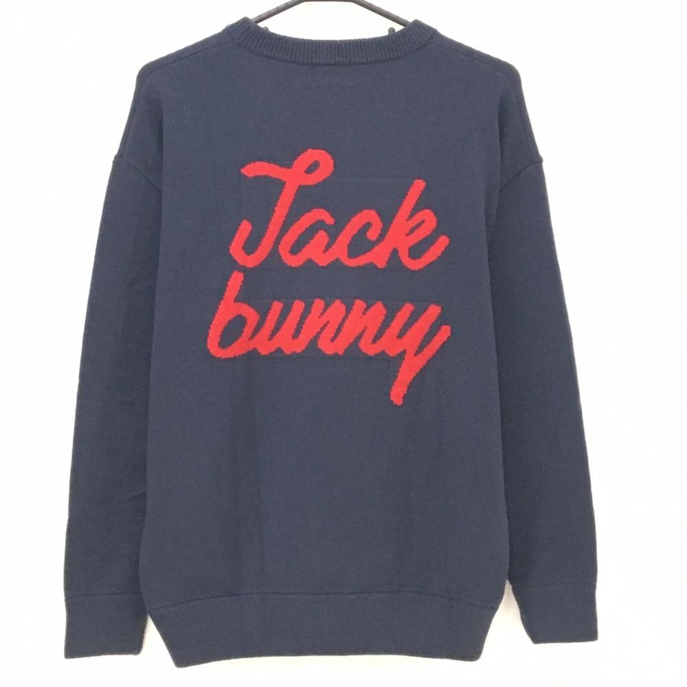 Jack Bunny ネイビー ハートセーター 【公式通販】