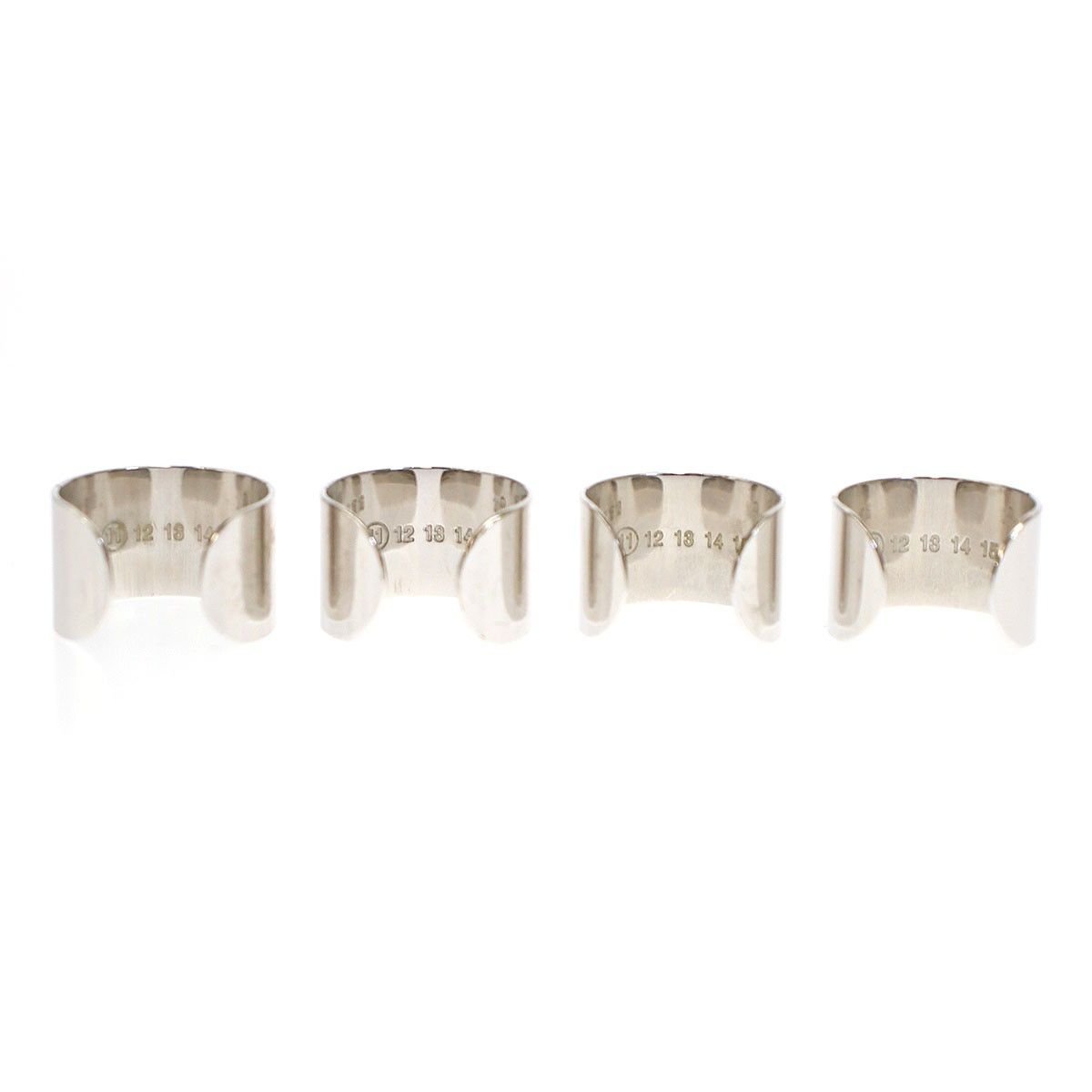 Maison Martin Margiela 11 メゾン マルタン マルジェラ 11 15SS 4連リング S56UQ0048 シルバー Maison Martin Margiela 11 メゾン マルタン マルジェラ 11 15SS 4連