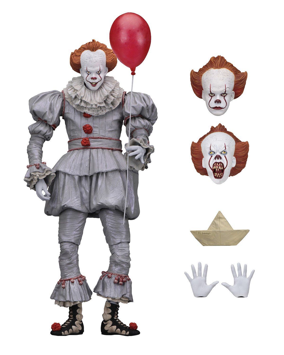 ネカ(National Entertainment Collectibles Association) IT ペニーワイズ 2017 7＂アクションフィギュア NECA