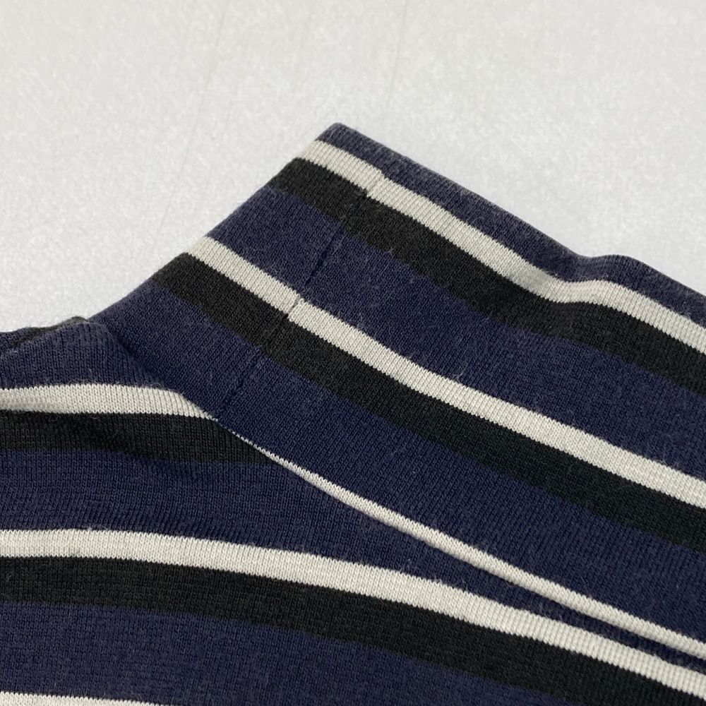 【新品】パーリーゲイツ　ハイネック長袖カットソー　ネイビー　Mサイズ　クール 1回着用】パーリーゲイツ 長袖ハイネックシャツ ゴルフインナー