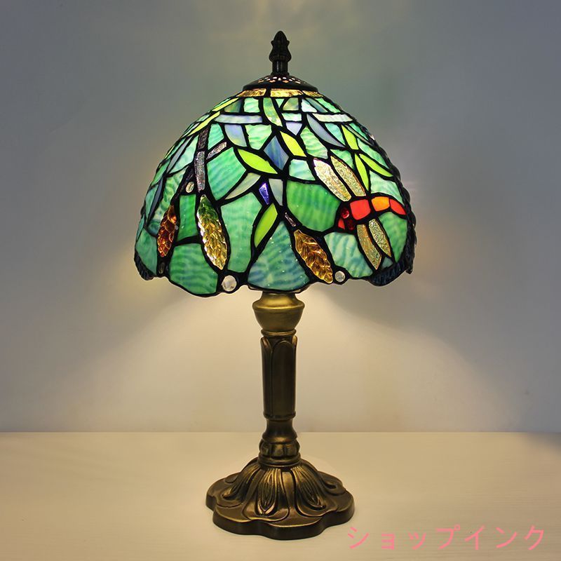 LEDテーブルランプ ステンドグラス 照明クラシック ヨーロッパ