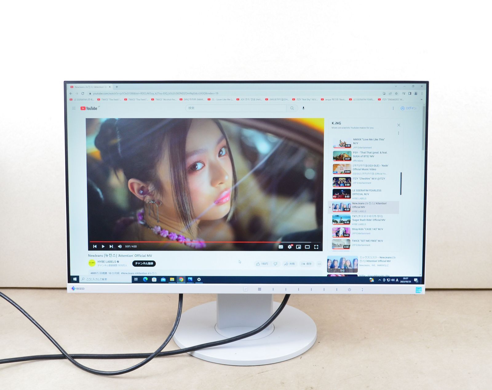 3603 超狭額ベゼル EIZO EV2450 23.8型ワイド フルHD ゲーミング HDMI