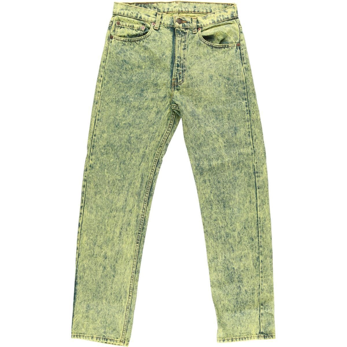 古着 80年代 リーバイス Levi's 505-0209 後染め ケミカル