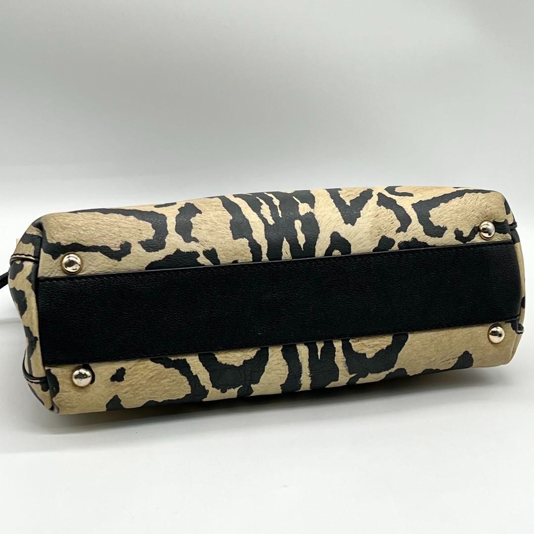 ✨️美品✨️FURLA PIPER ルクス レオパード ハンドバッグ 2way ✨️美品✨️FURLA PIPER ルクス レオパード ハンドバッグ 2way
