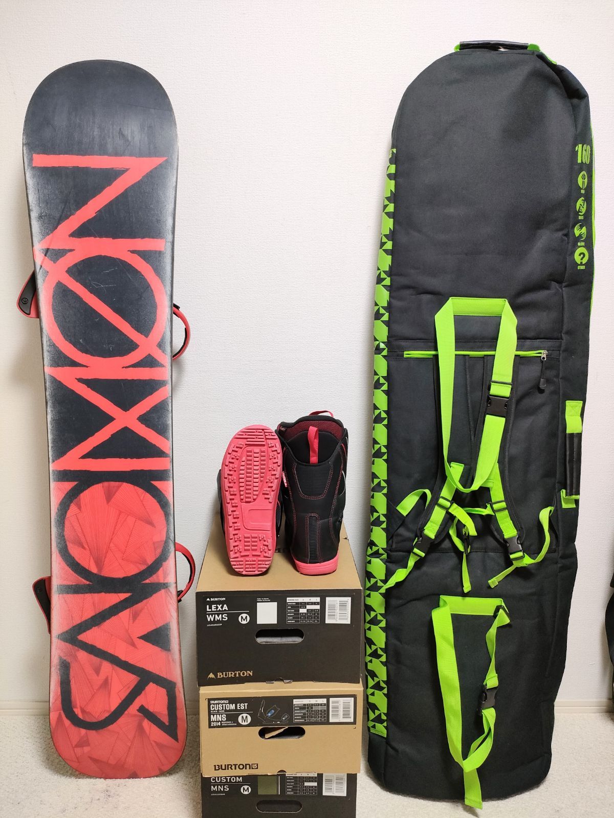 BURTON - BURTON FLUX ワックス塗って発送もできます！定価総額13万！ BURTON FLUX ワックス塗って発送もできます！定価総額13万！