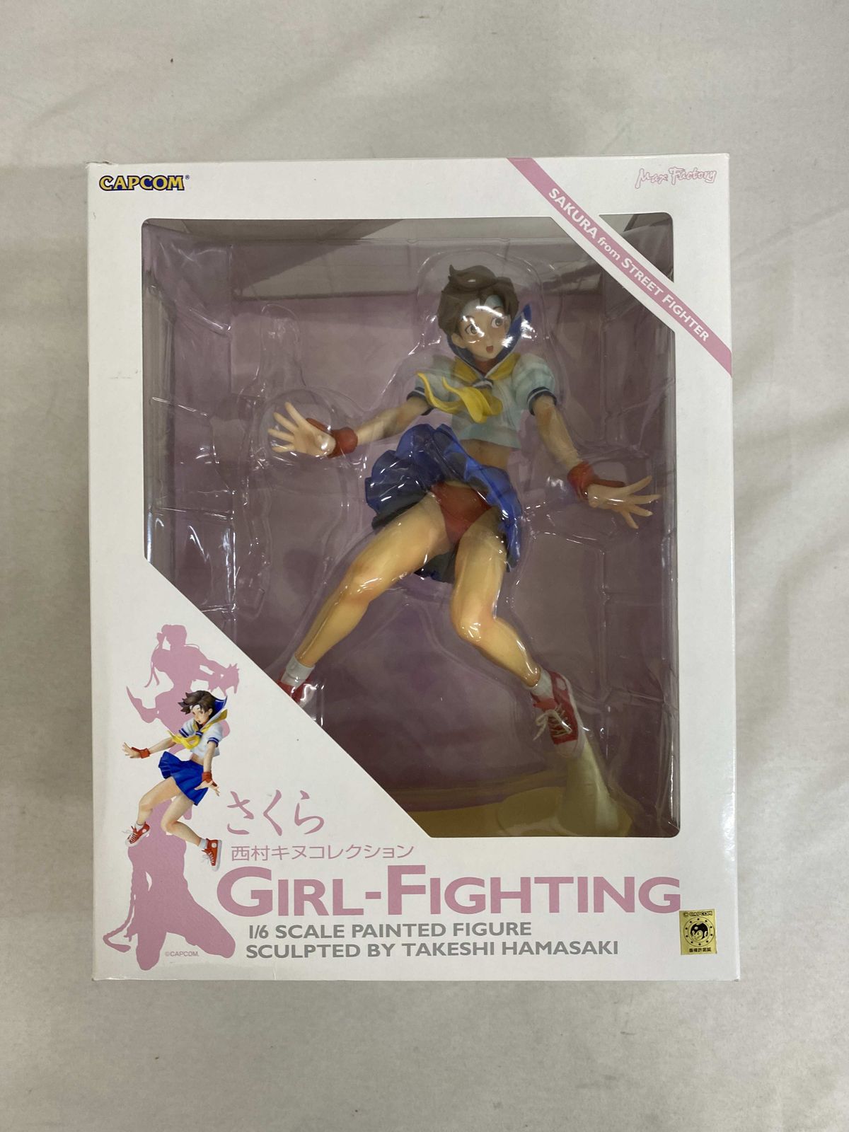 西村キヌコレクション GIRL-FIGHTING さくら（ 1/6スケールPVC塗装済み完成品 ） - メルカリ