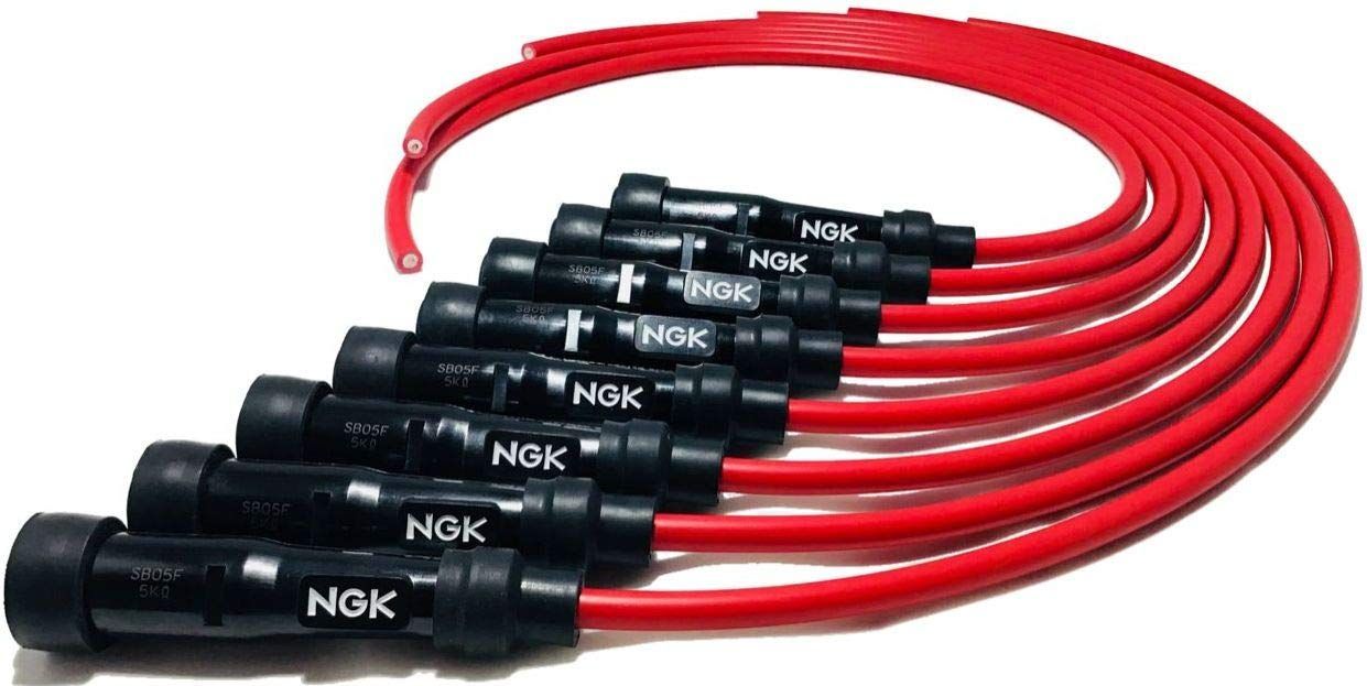NGK プラグコードセット 赤 8本 ゼファー1100 |1100RS