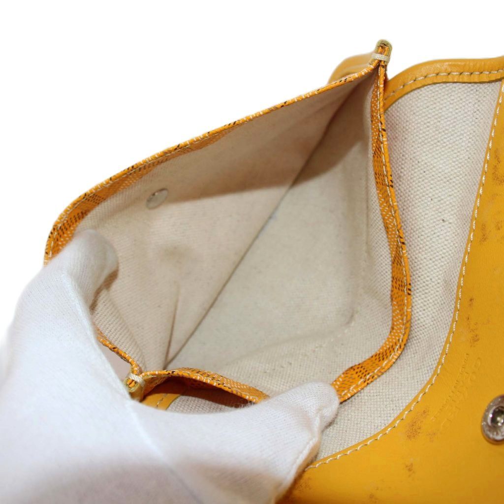 ゴヤール GOYARD サンルイPM イエロー PVC ユニセックス トートバッグ