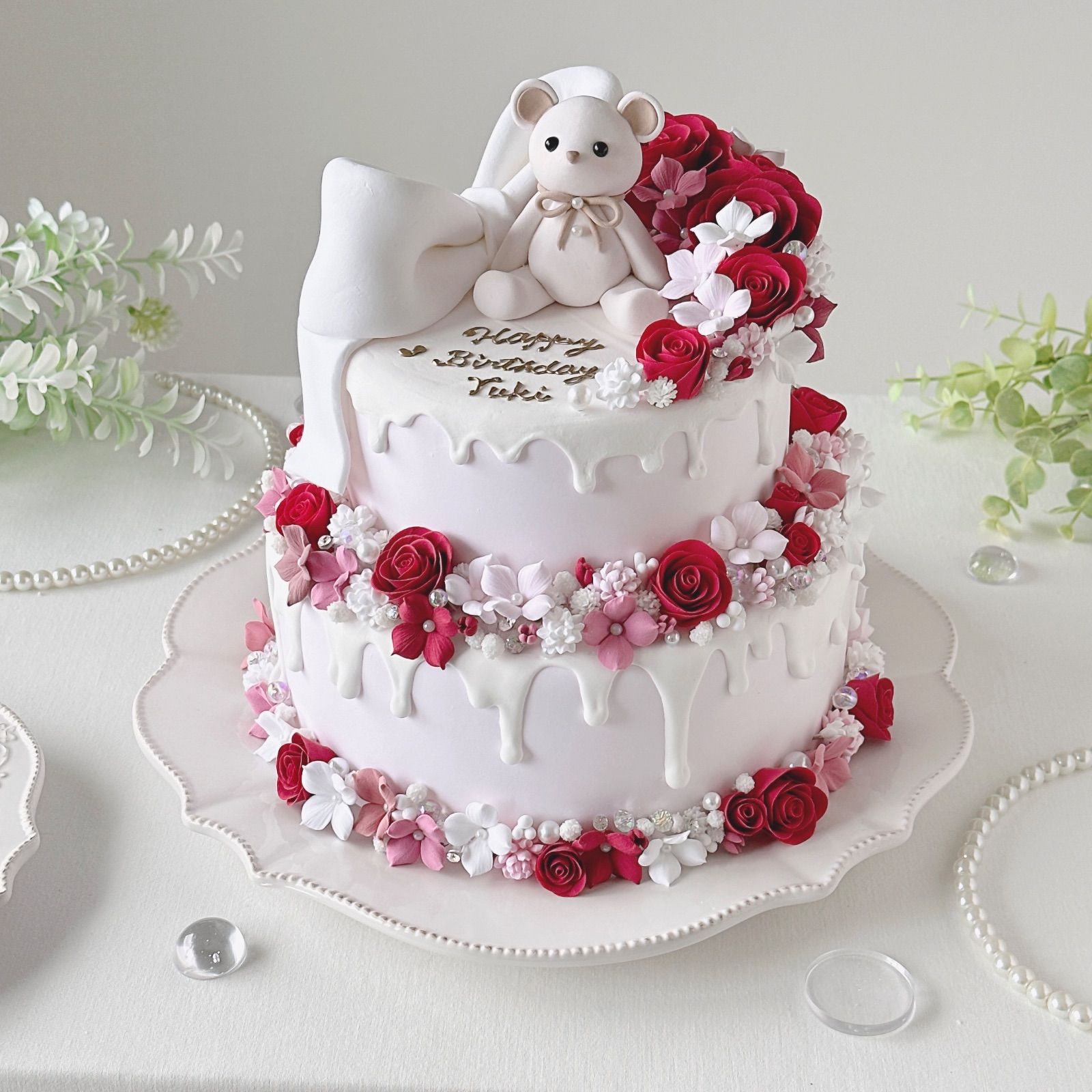 フルオーダーでご注文頂きました 推しクレイケーキ🎂直径15cm