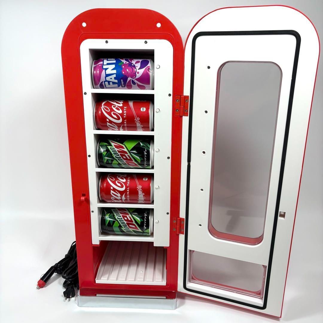 【美品】 コカコーラ 冷蔵庫 自動販売機 缶収納型 CVF18 10缶収納 美品】 コカコーラ 冷蔵庫 自動販売機 缶収納型 CVF18 10缶収納