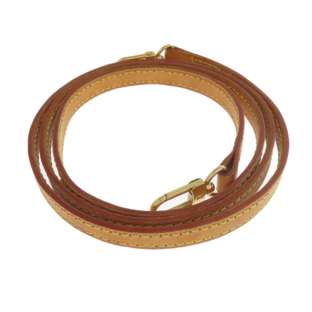 中古louis vuitton ショルダーストラップ ヌメ革 LOUIS VUITTON ルイヴィトン 部品 ショルダーストラップ ヌメ革