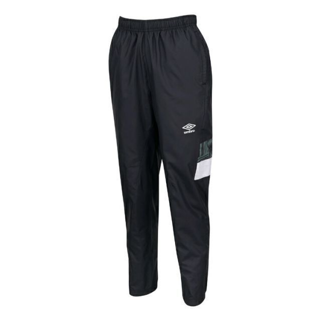 umbro アンブロ THE THIRD ラインドクロスパンツ ブラック 130 UUJWJG31 BLK | スポーツ 運動 サッカー フットボール サッカー用品 ファッション 服 ウェア サッカーウェア ボトムス ズボン ロングパン