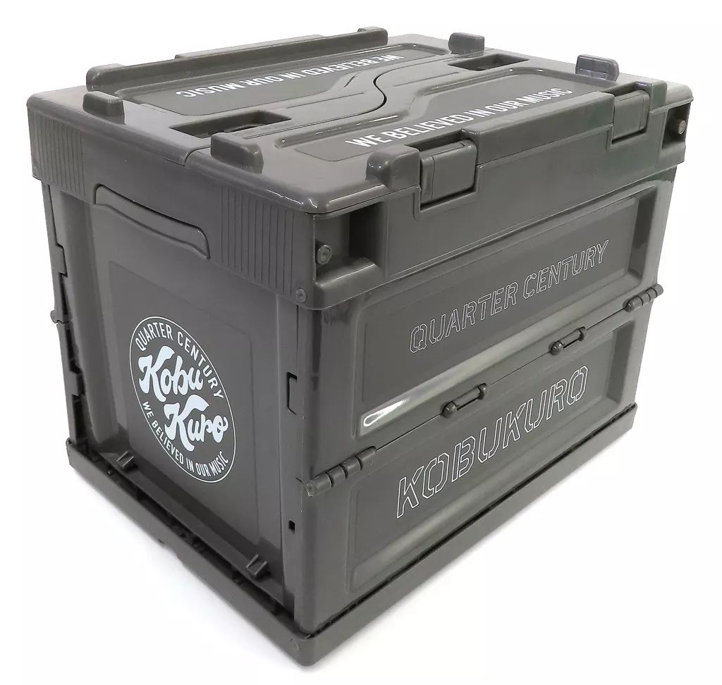 中古】雑貨 [単品] コブクロ 折り畳みコンテナボックス 「CD QUARTER