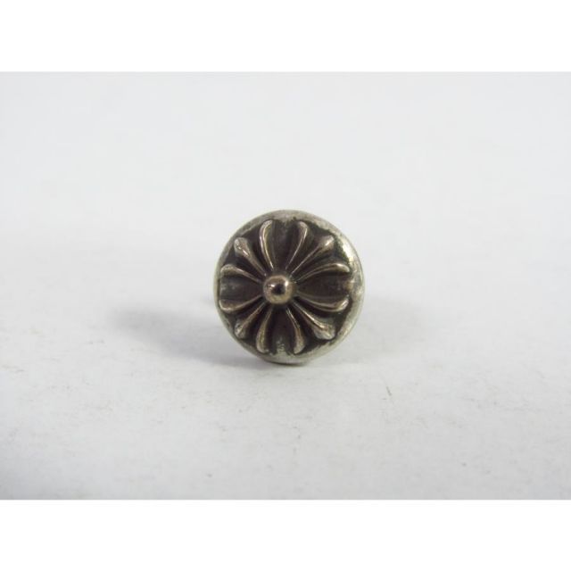 クロムハーツ クロスボール スタッド ピアス 925 14K CHROME HEARTS CRS STUD インボイス付き AC26346