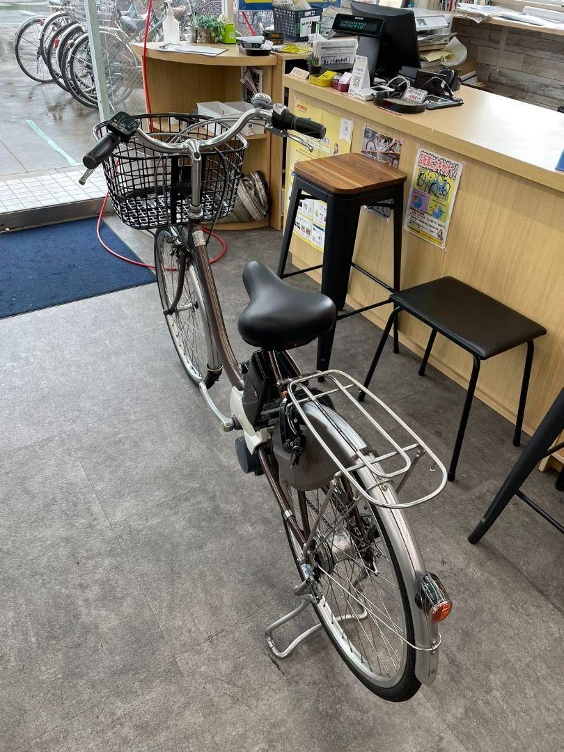 中古 電動自転車 パナソニック ビビライト ブラウン - 自転車