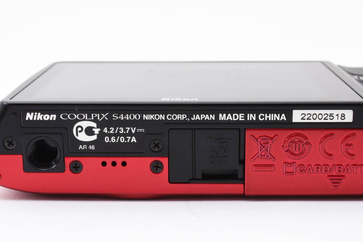 セール ☆良品☆Nikon ニコン COOLPIX S4400 クールピクス レッド