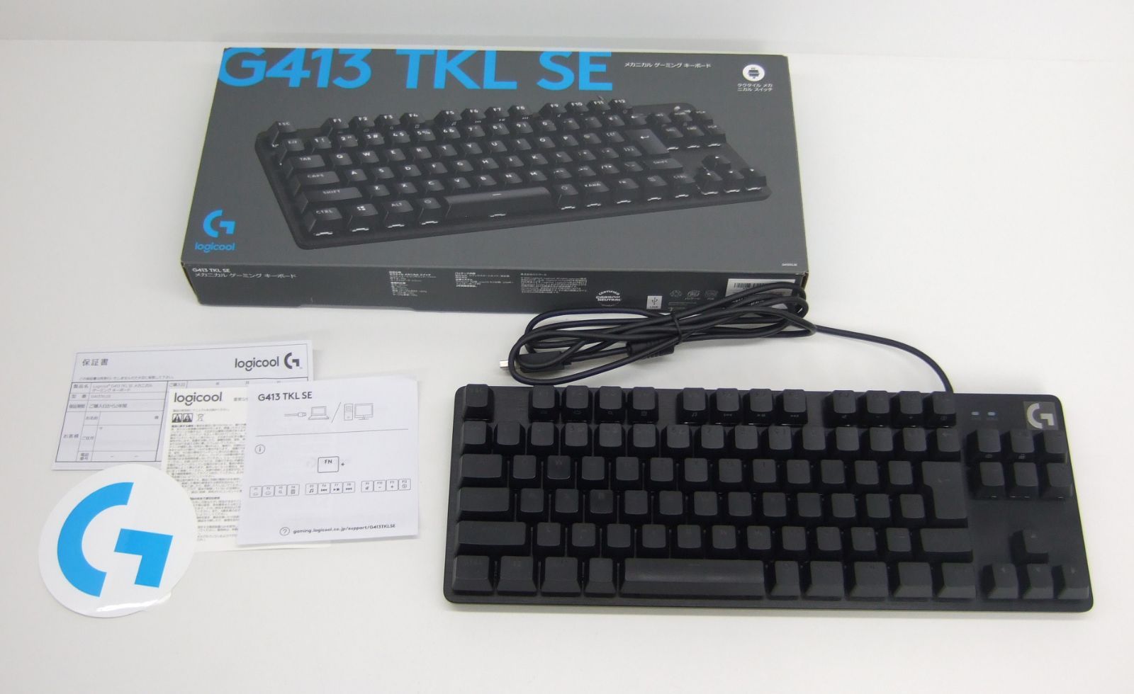 【美品】Logitech G413 SE メカニカルキーボード G413 SE Mechanical Gaming Keyboard | Logitech G