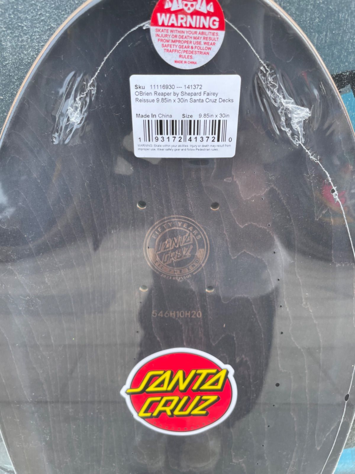 スケートボードデッキ