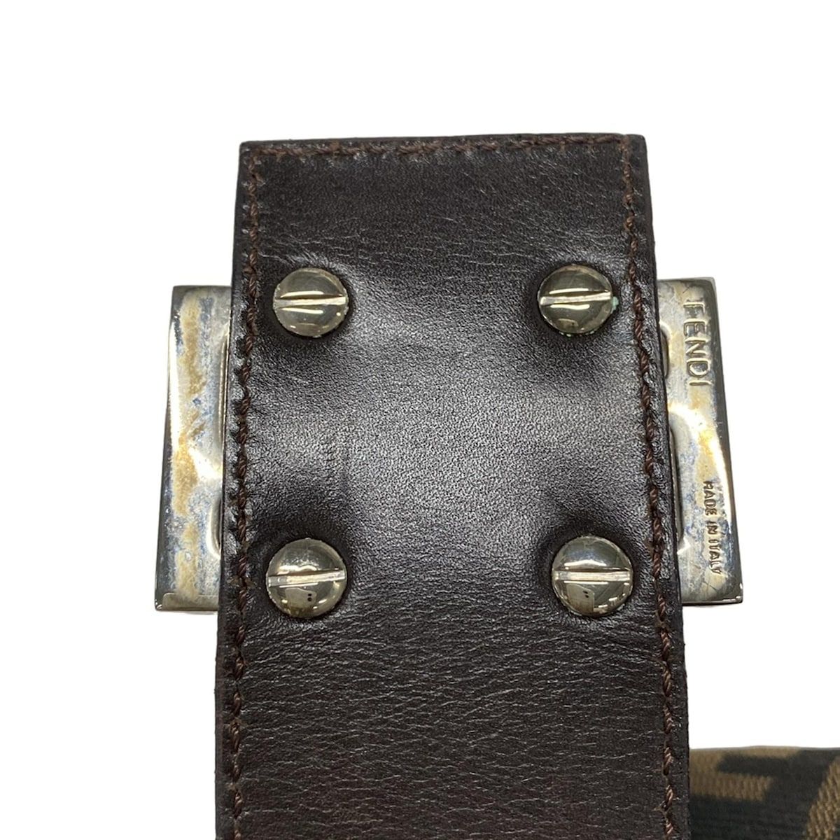 FENDI(フェンディ) ショルダーバッグ ズッカ柄 26725 ブラウン