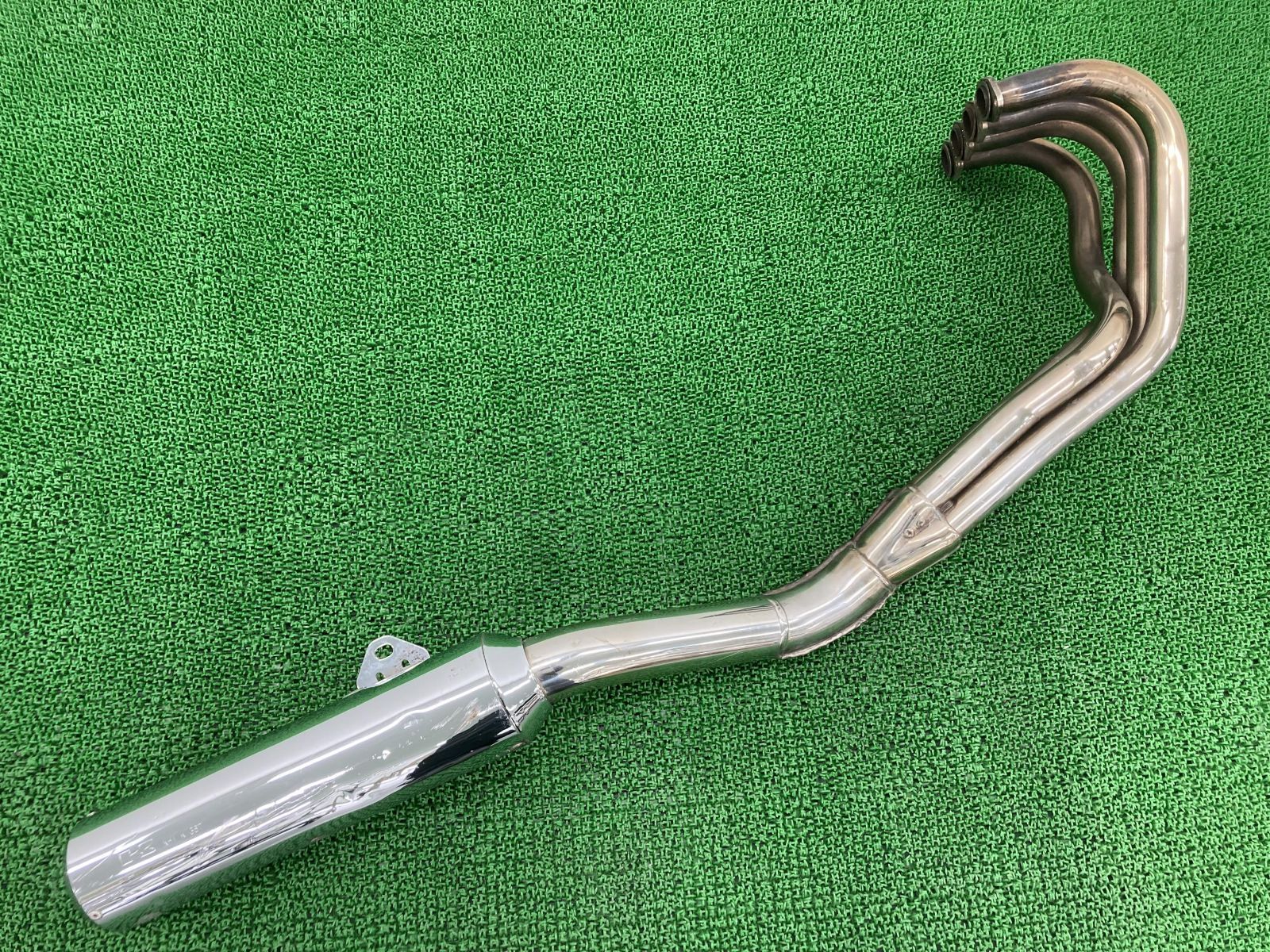 バリオスII マフラー K367 カワサキ 純正 中古 バイク 部品 ZR250B BALIUS-II 前期 機能的問題なし 希少品 車検 Genuine