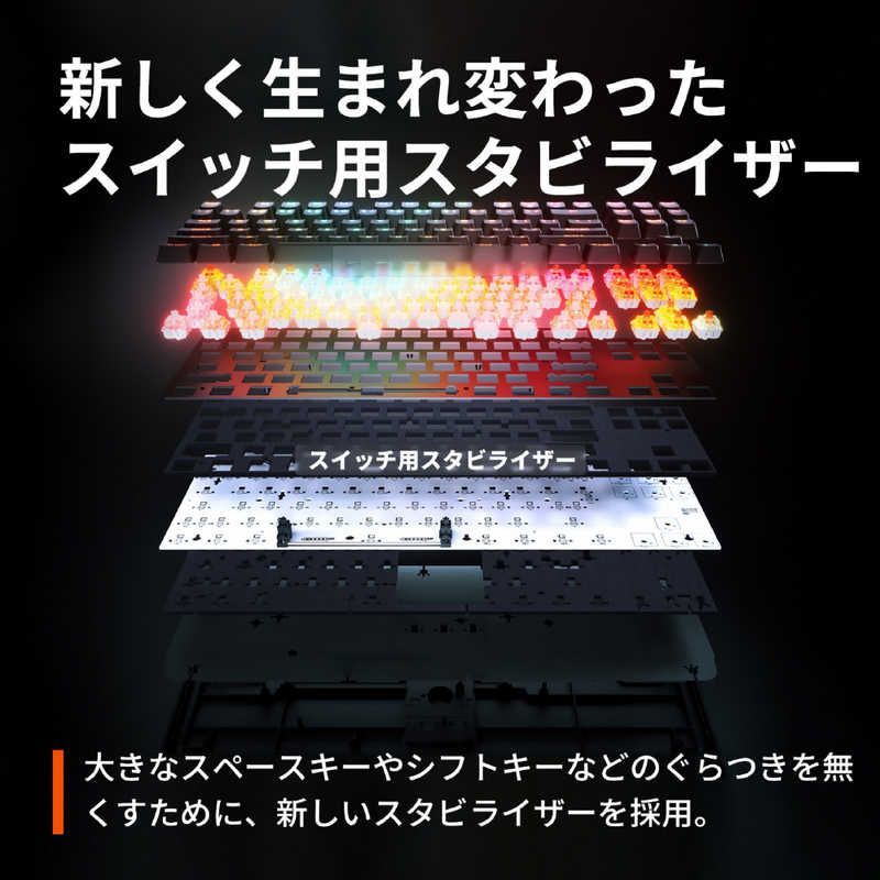 新品 未開封 】 STEELSERIES Apex Pro TKL Gen 3 White US ［有線 /USB