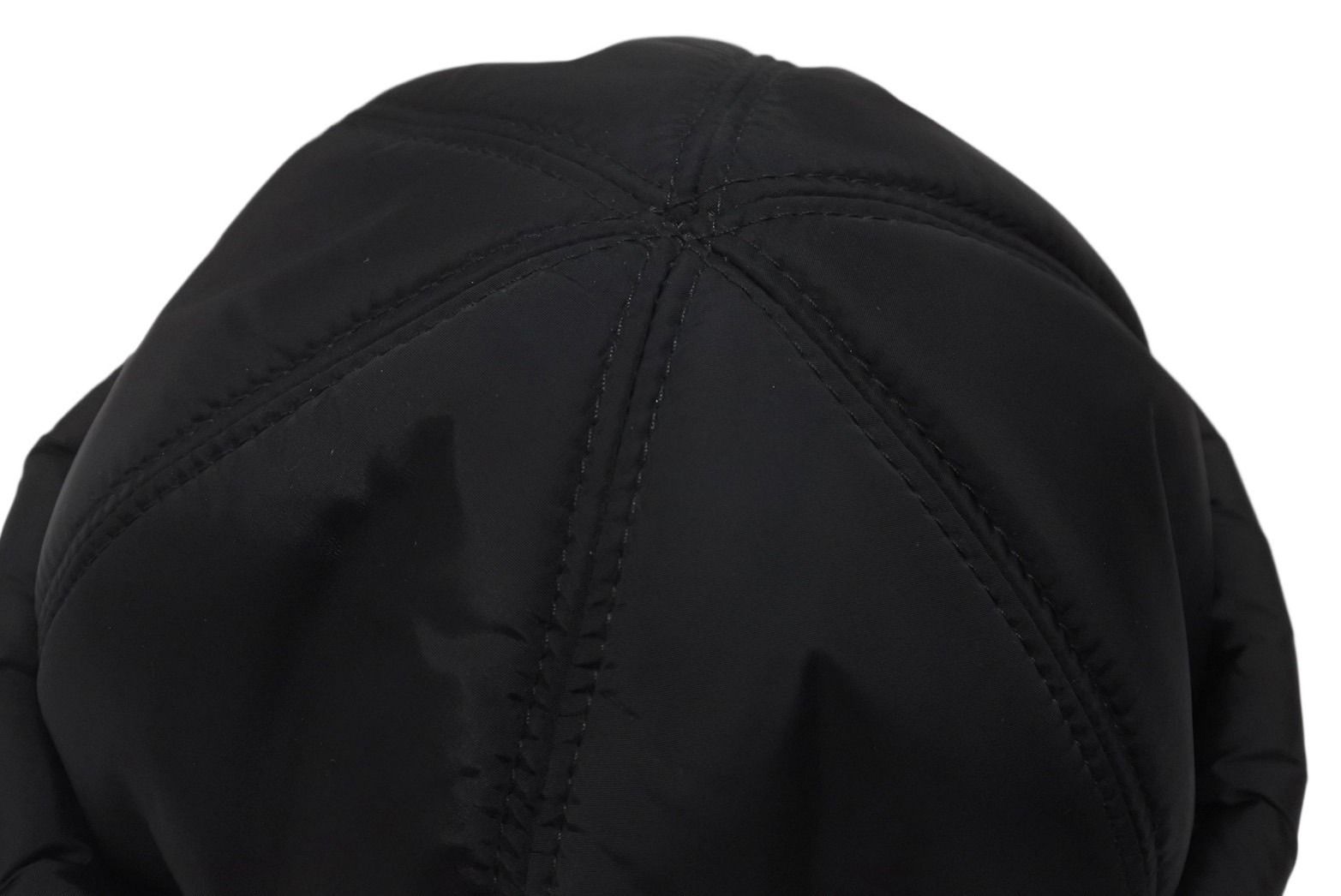 極美品 PRADA プラダ Re-Nylon リナイロン パデッドビーニー