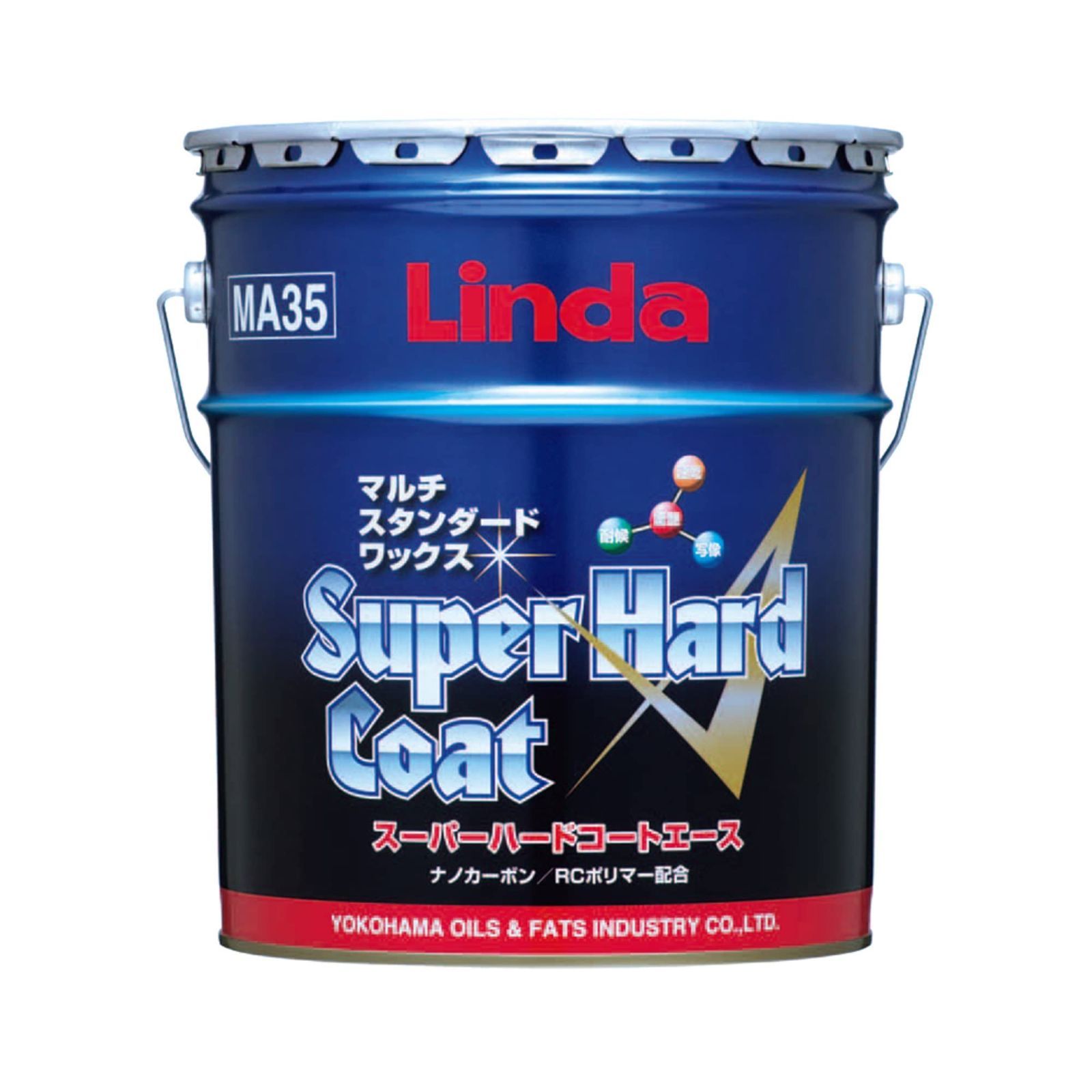 18kg 弱アルカリ性 スーパーハードコートエース マルチ ワックス 横浜油脂工業