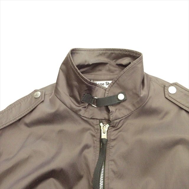 ジャケット・アウター Acne Studios, 24SS SATIN BOMBER JACKET 未使用品 24ss アクネ ストゥディオズ Acne Studios サテン
