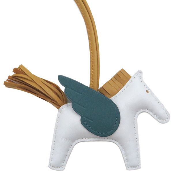 HERMES ロデオチャーム ペガサスPM ブルー アニョーミロ Z：2021年