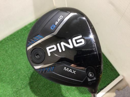 ピン G440 MAX 9W フェアウェイウッド FW PING TOUR 2.0 CHROME 75 FW フレックスS メンズ 男性用 右利き 右用 Cランク ゴルフクラブ