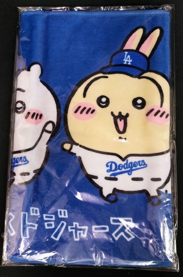 MLB ちいかわ トートバッグ フェイスタオル ドジャース カブス セット ちいかわ MLB TOKYO SERIES フェイスタオル ドジャース - メルカリ